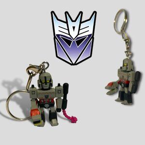 KIDROBOT! Transformers vs G.I. Joe Keychain Series! Megatron!